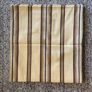 Striped Yellow Table Runner